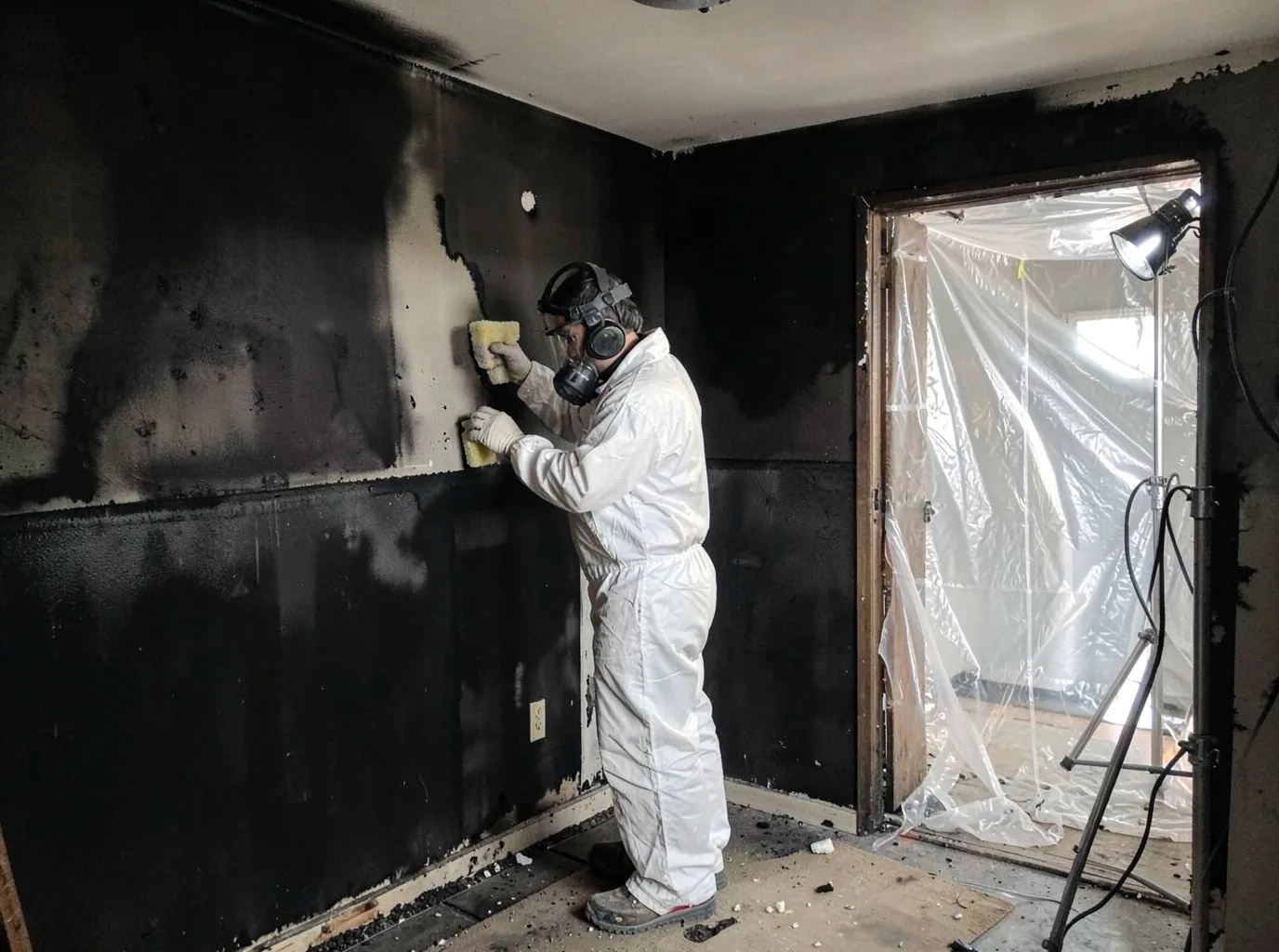Fire Damage Restoration company in New Cambria, KS